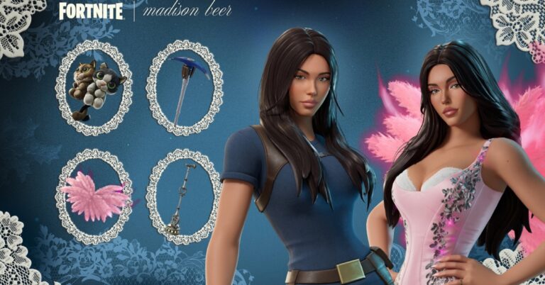Madison Beer skin in Fortnite