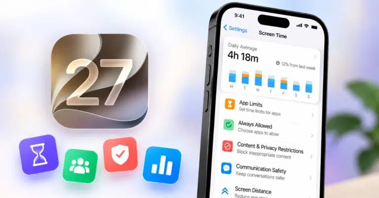 New Screen Time in iOS 27