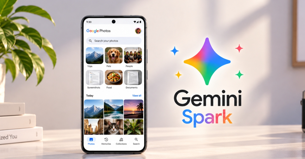 Organizing Google Photos with Gemini Spark