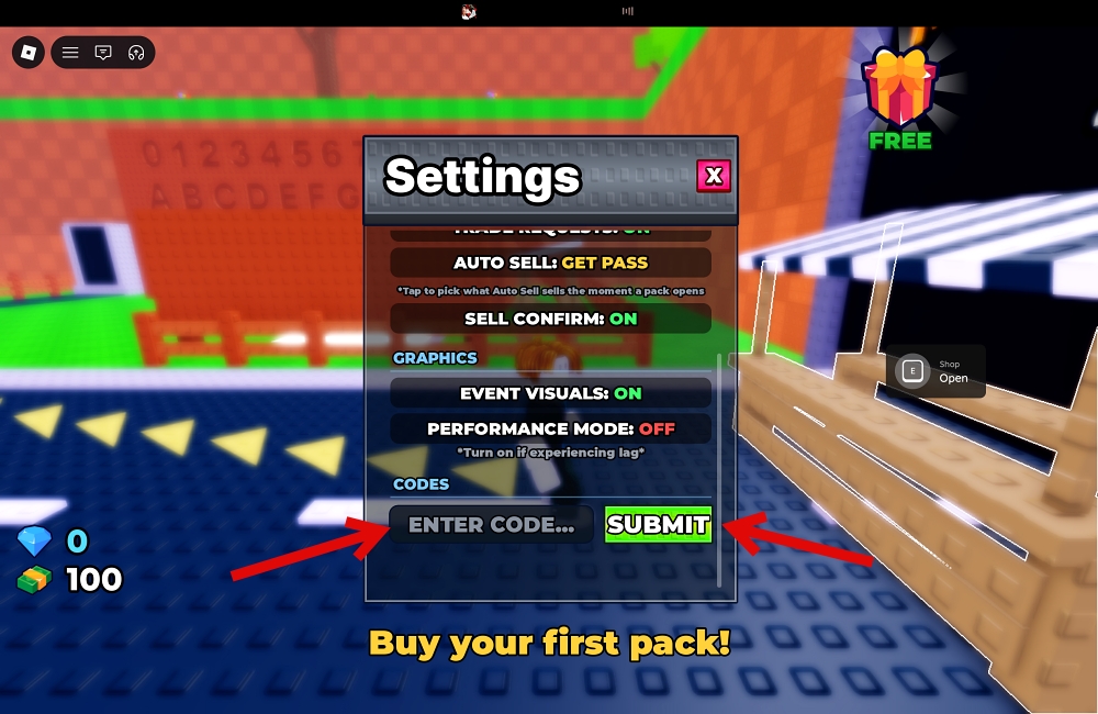 Redeem Collect the Alphabet codes in Roblox