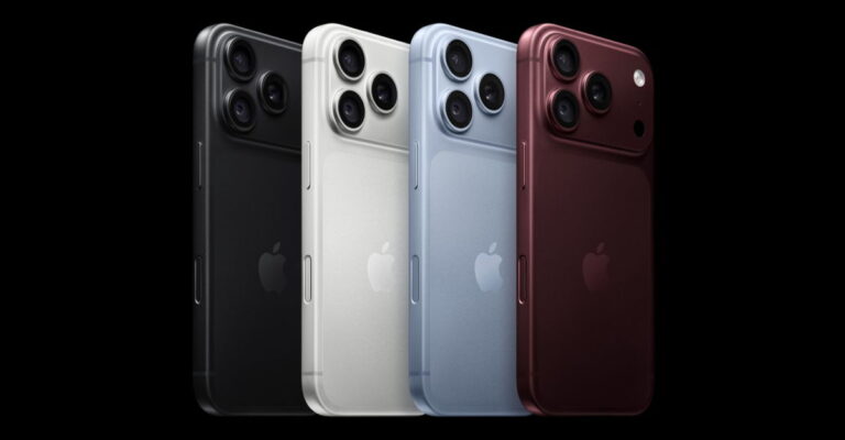 iPhone 18 Pro models in four colors