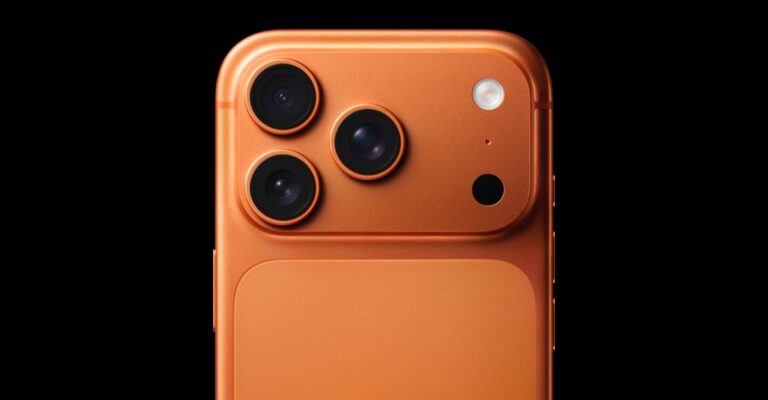 Apple iPhone 17 Pro in Cosmic Orange, shown as visual context for the rumored iPhone 18 Pro