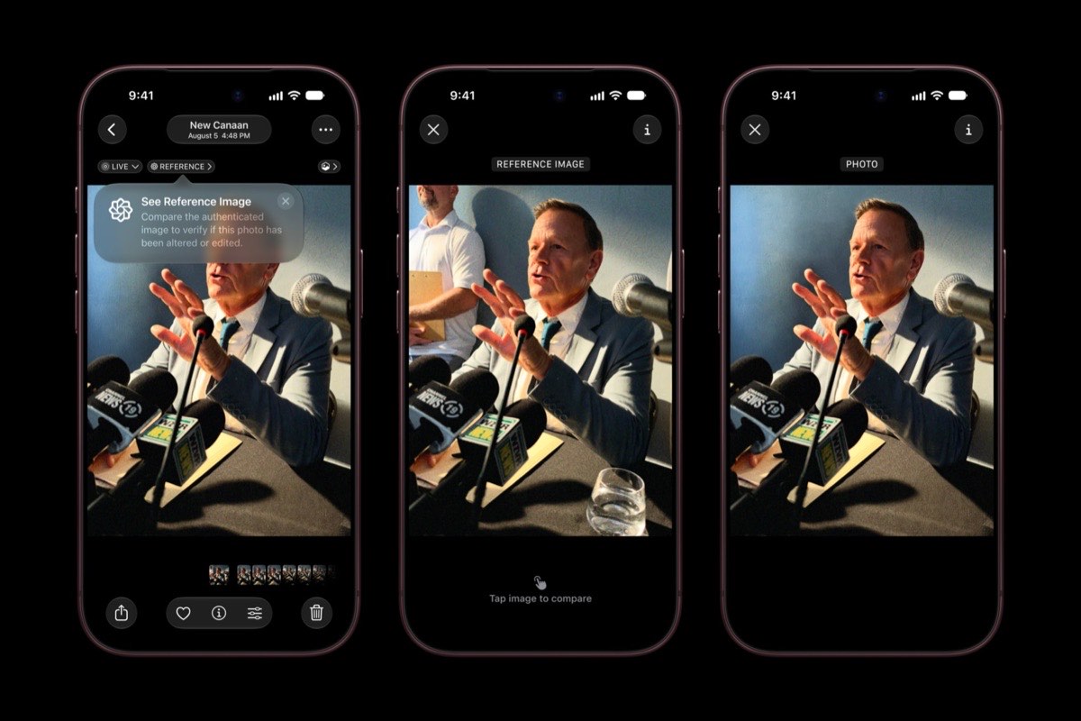 iPhone 18 Pro and iPhone 18 Pro Max: Everything You Need to Know – iGeeksBlog Three iPhones comparing an Apple Reference Image with a photo
