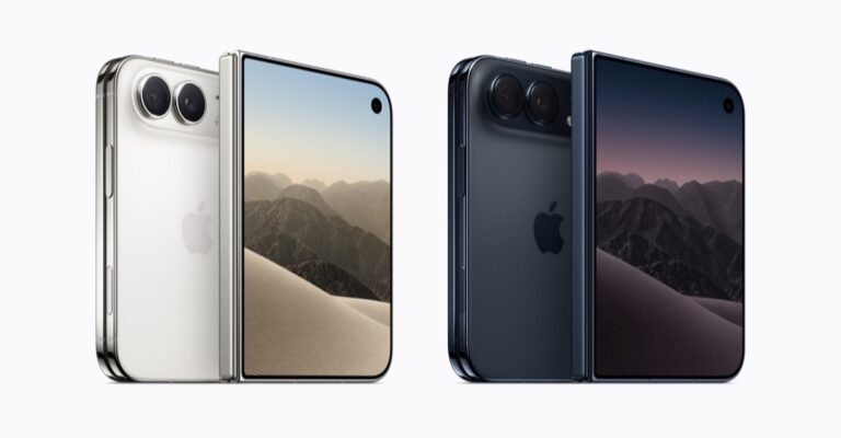 iPhone Duo shown in star white and night sky