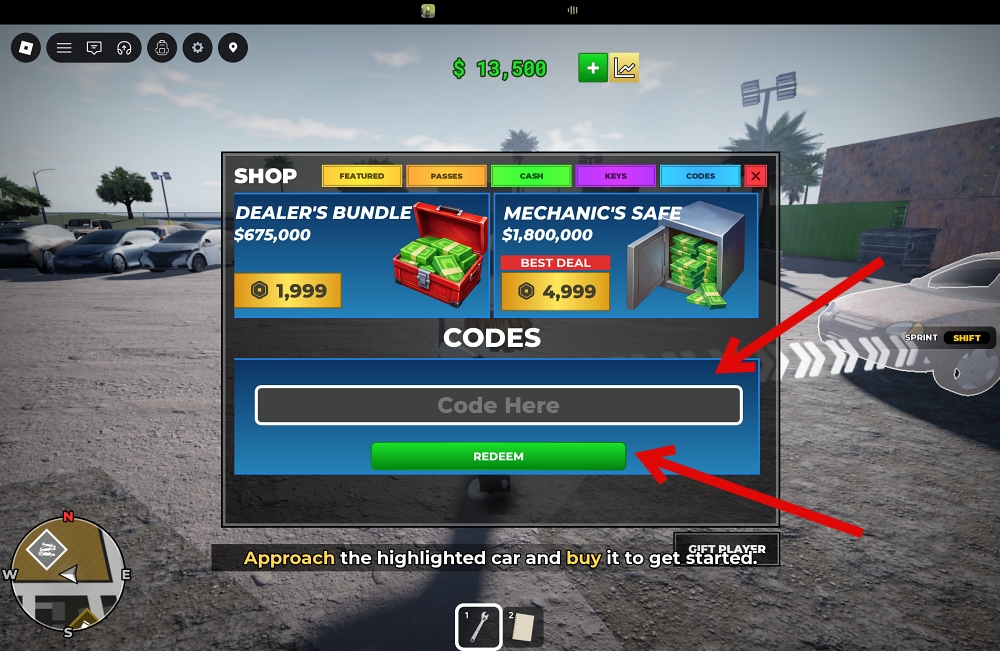 redeem Junk Mechanics codes in Roblox
