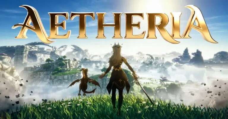 Aetheria map in Fortnit