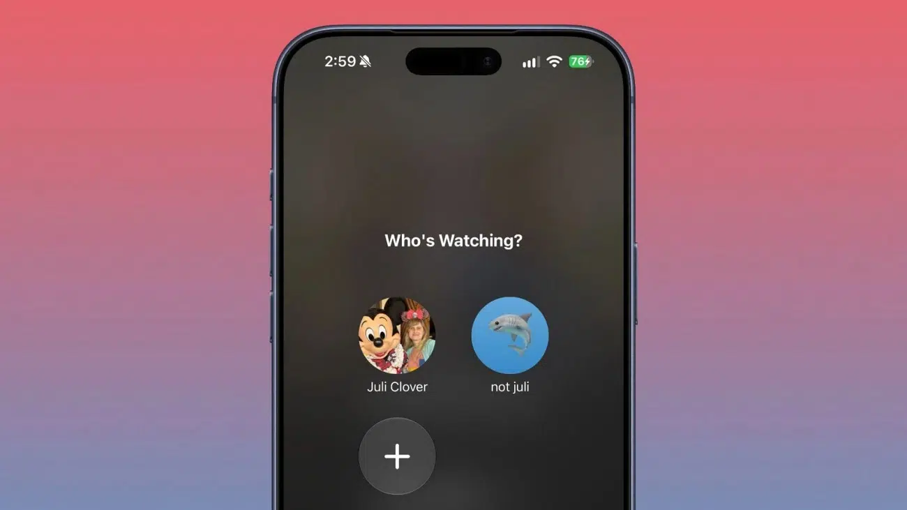 Apple TV adds profiles on iPhone
