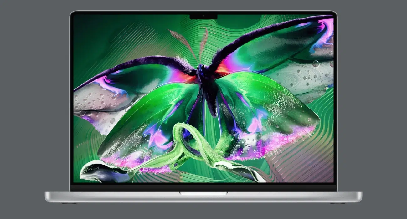 Download the new MacBook Pro with PROLED XDR display wallpapers in 4K – iGeeksBlog Beautiful green butterfly