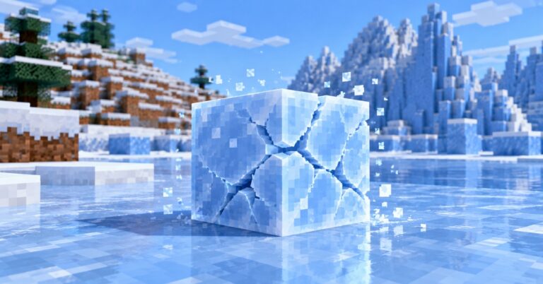 Brittle Ice in Minecraft