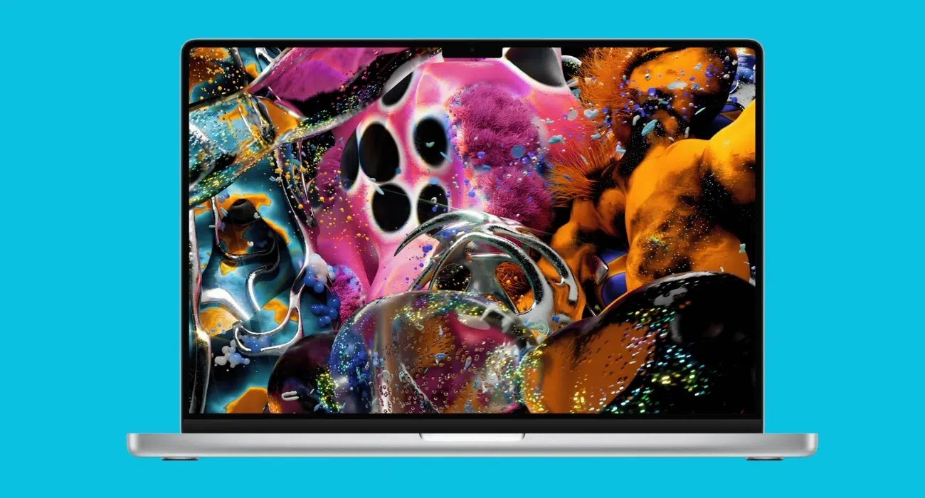 Download the new MacBook Pro with PROLED XDR display wallpapers in 4K – iGeeksBlog Colorful abstract design