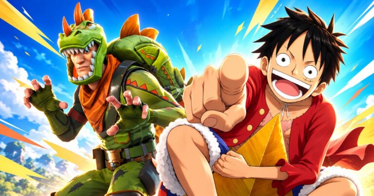 Fortnite and One Piece collab