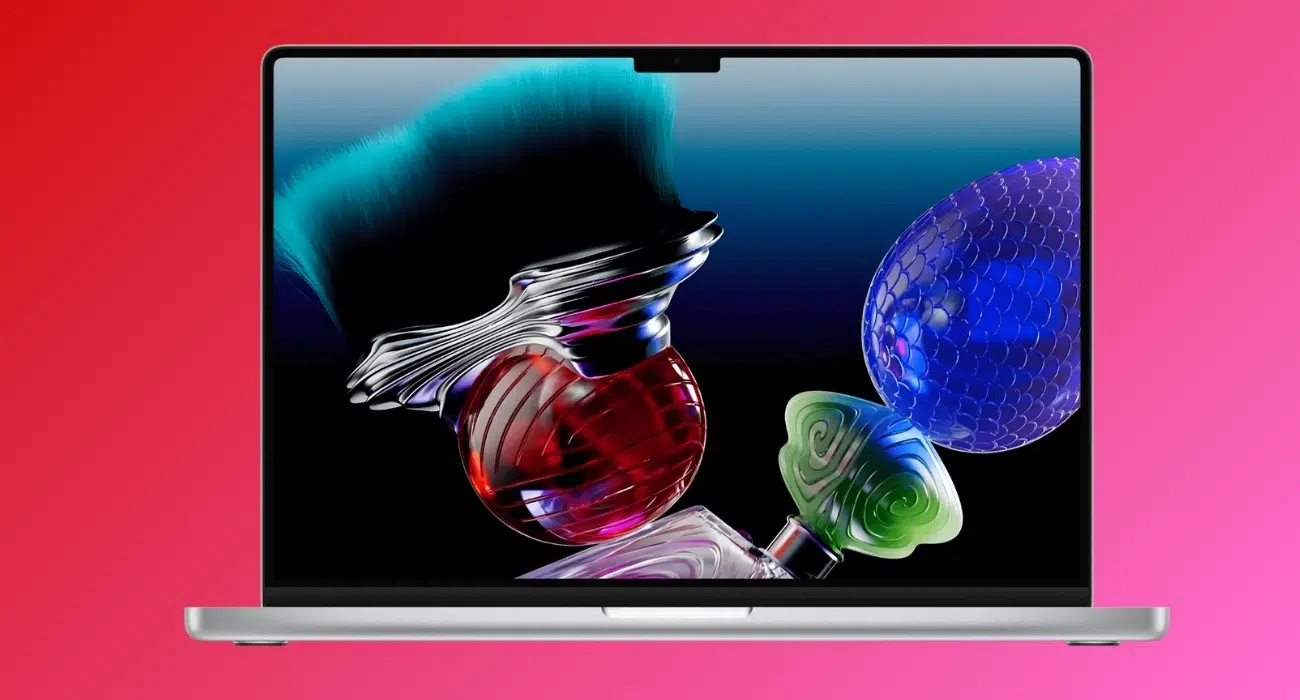 Download the new MacBook Pro with PROLED XDR display wallpapers in 4K – iGeeksBlog Glass abstract artwork