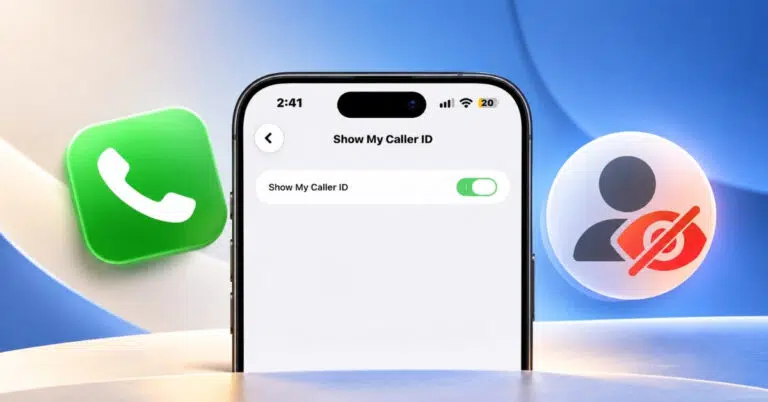 Hide caller ID on iPhone