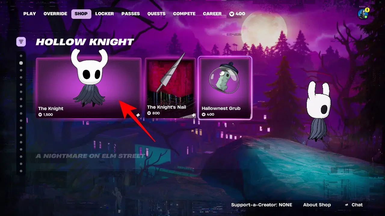 How to get the Hollow Knight sidekick in Fortnite – iGeeksBlog Hollow Knight Section item Shop Fortnite