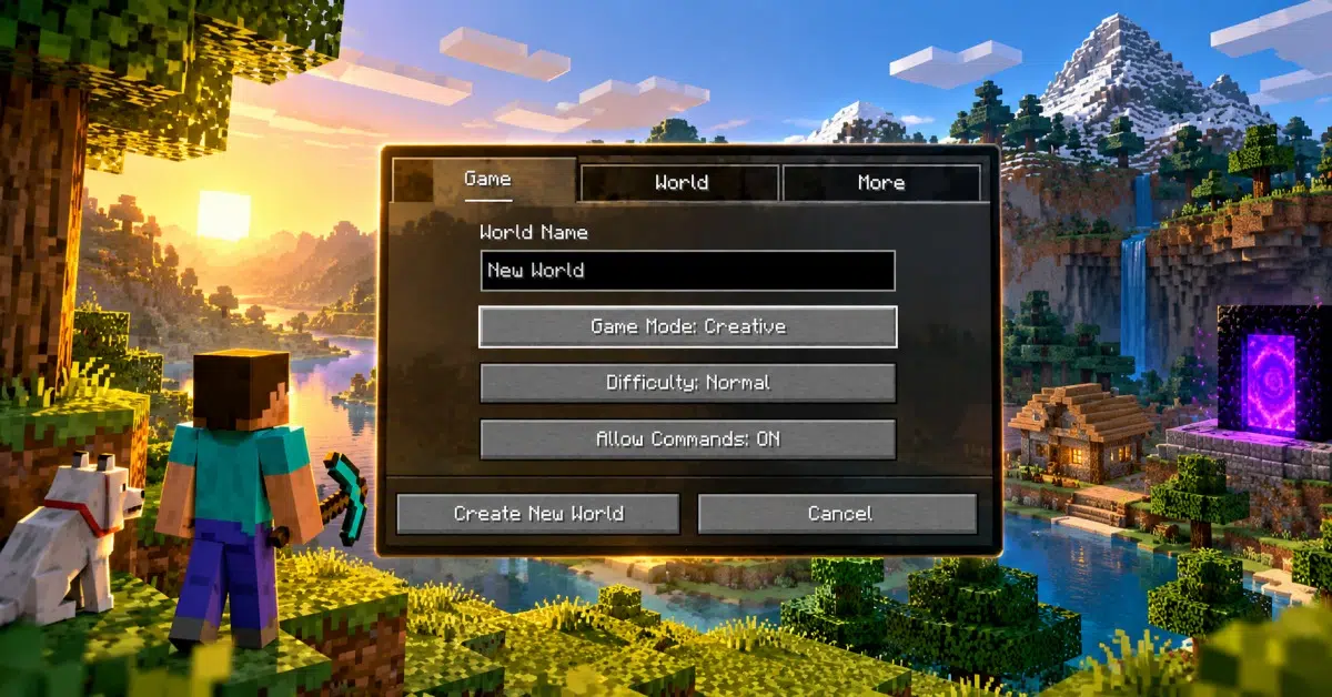 How to Change Gamemode in Minecraft