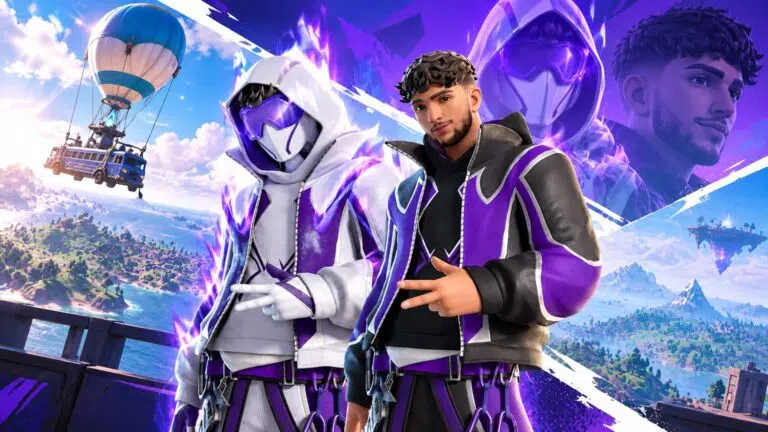 Inoxtag in Fortnite