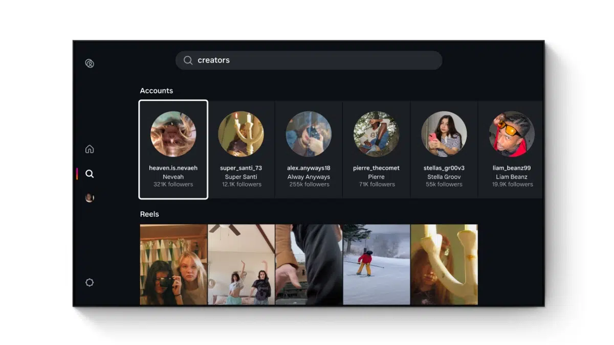 Instagram comes to the big screen