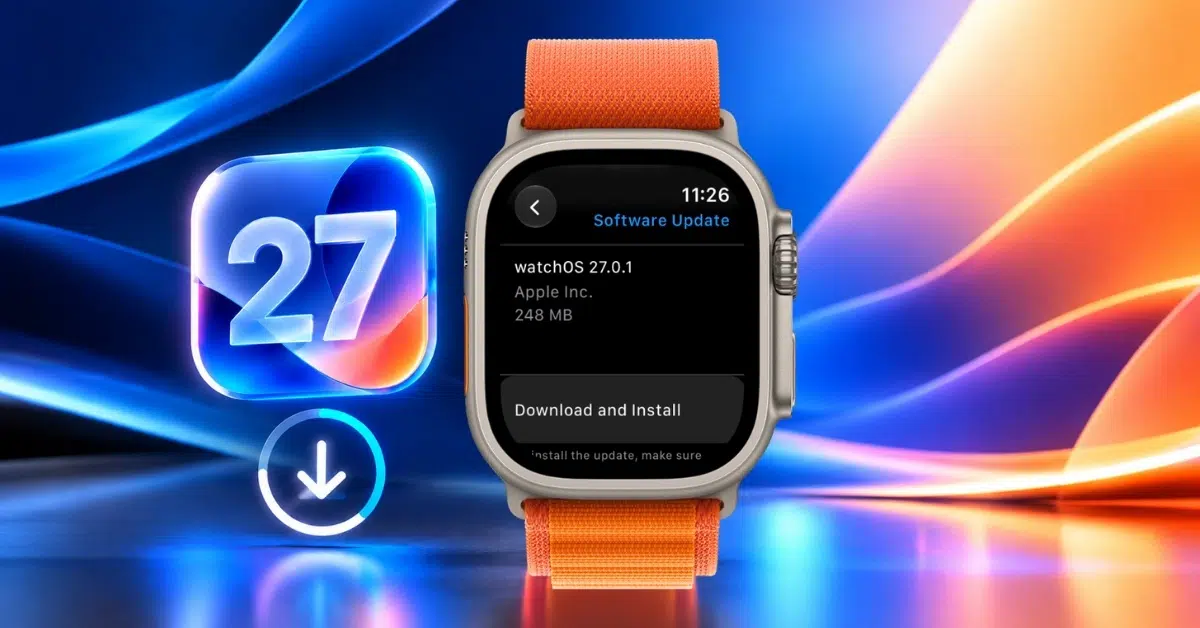 Install watchOS 27 on your Apple Watch