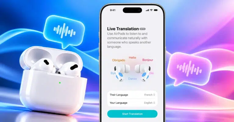 Live Translation with AirPods on iOS 27