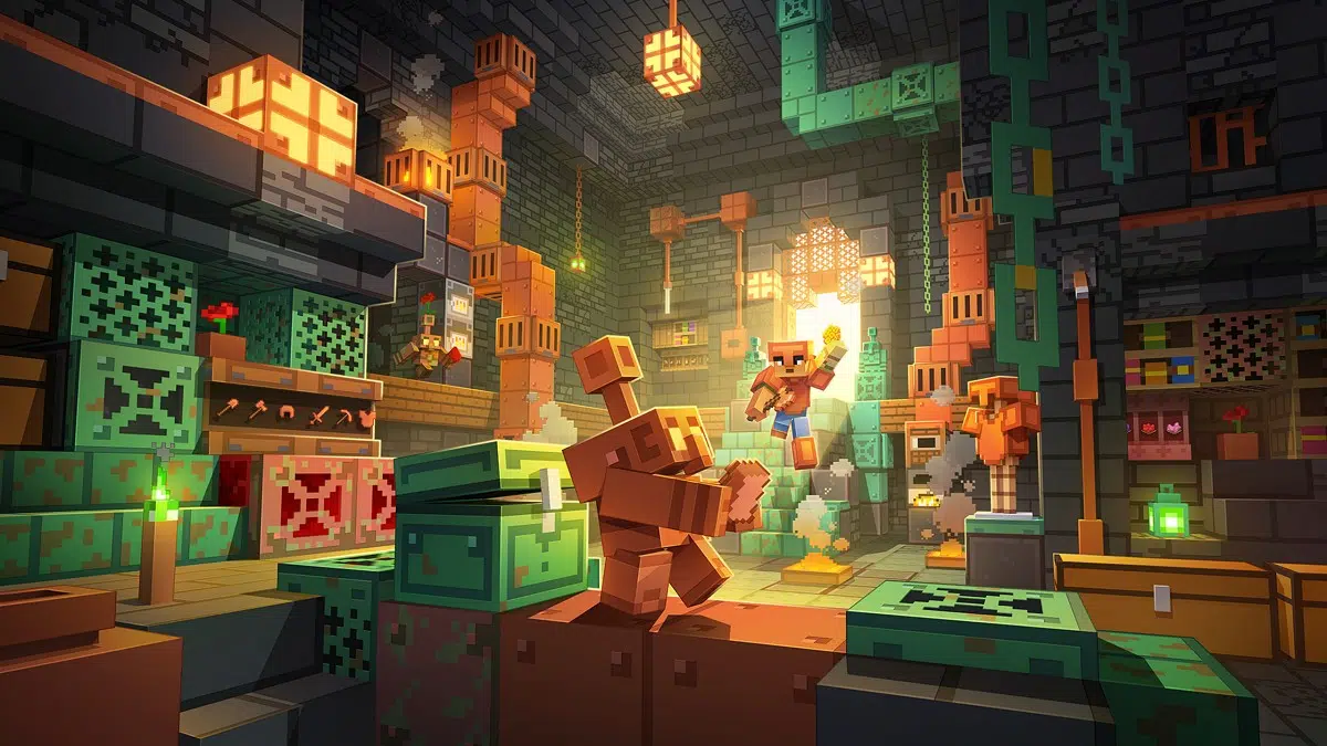 Minecraft Java vs. Bedrock Edition: What’s the difference? – iGeeksBlog Minecraft copper golem workshop