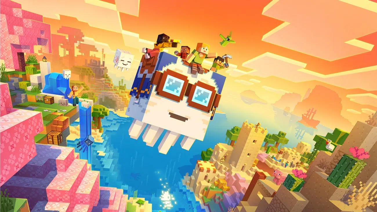 Minecraft flying ghost