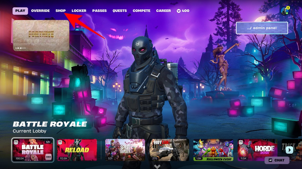 Beetlejuice Fortnite skin: Price, bundle and every item Open The Shop Tab in Fortnite