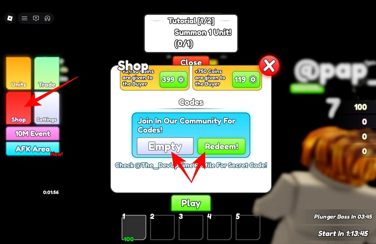 Redeem Alliance Tower Defense codes