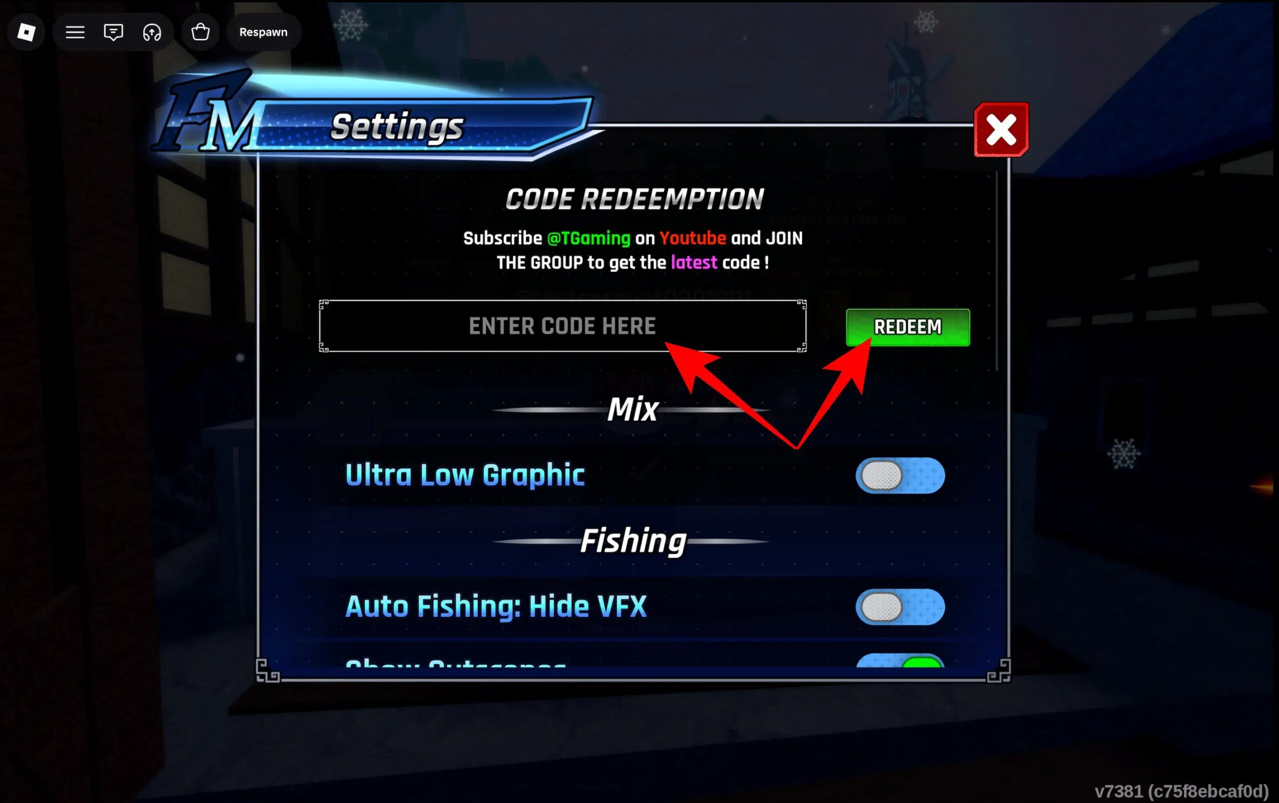 Redeem Fishing Master codes