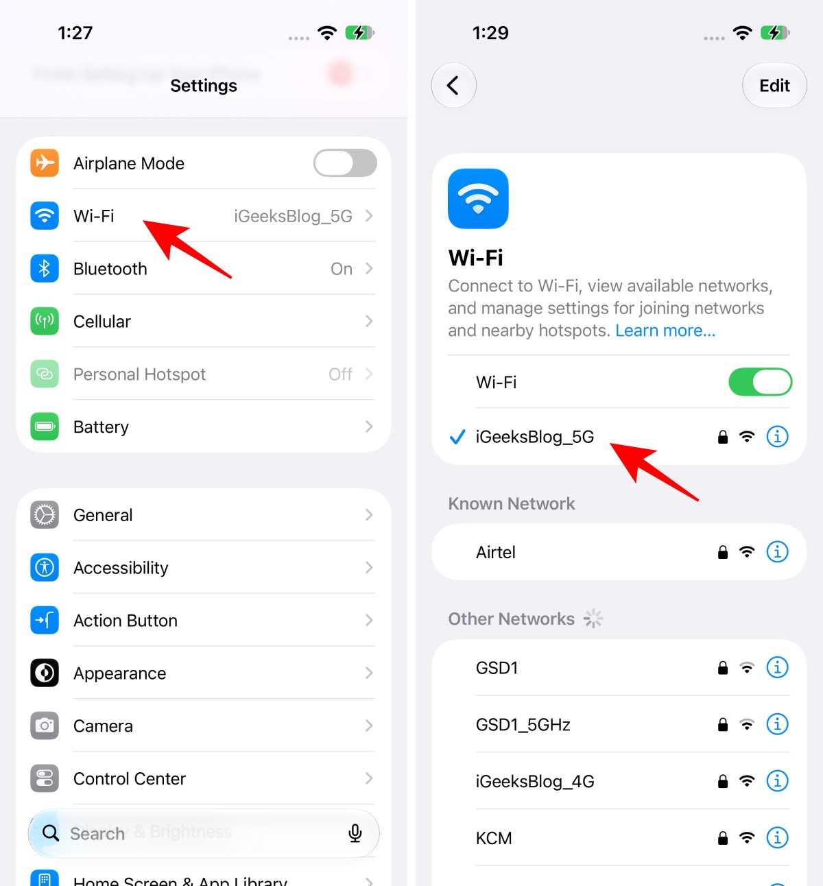 iOS 27 stuck on ‘Preparing Update’? 7 proven fixes – iGeeksBlog Stable Wi-Fi Connection