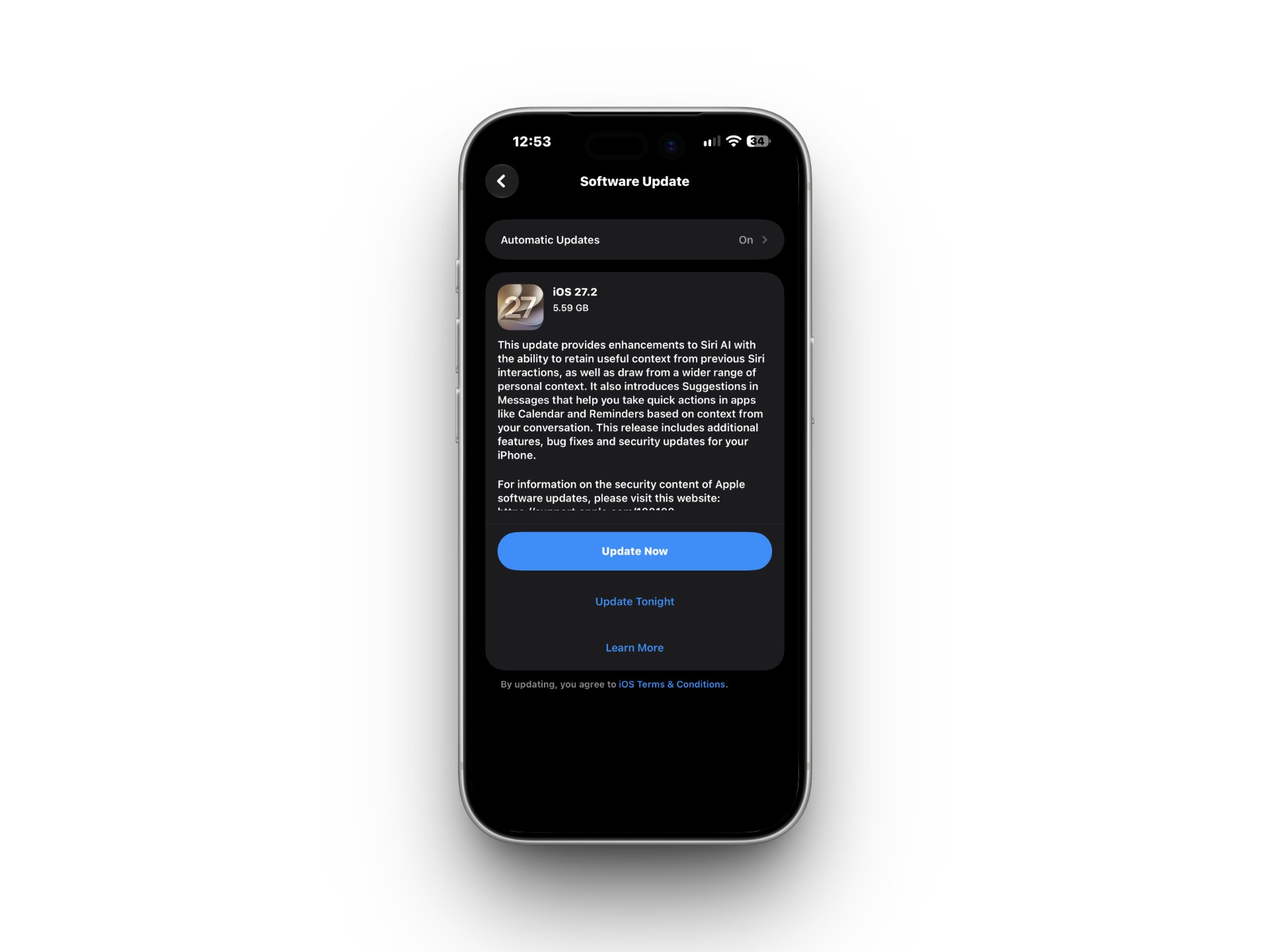 iOS 27.2 “Unable to Check for Update” on iPhone? Here’s the fix – iGeeksBlog Unable to Check for Update iOS 27.2