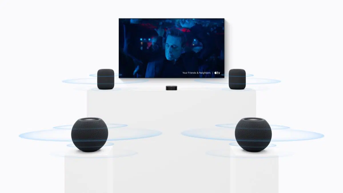 homepod mini 2 surround apple tv