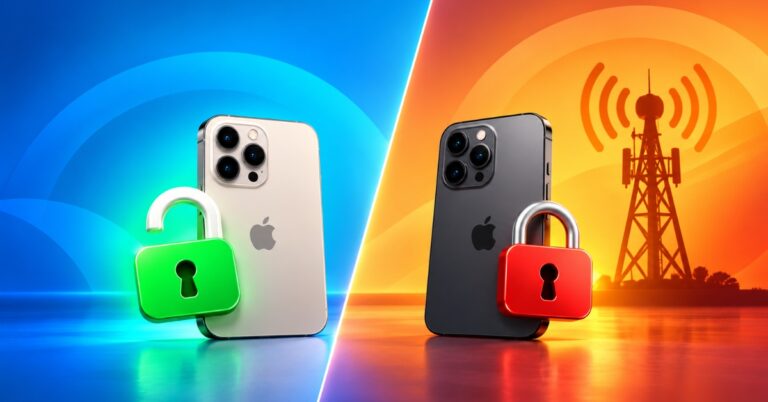 iPhone unlocked vs. through a carrier